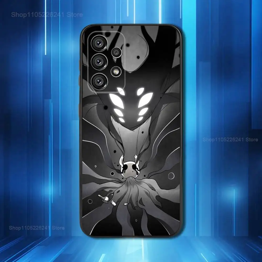 Etui na telefon Cool H-Hollows K-Knight Game z miękkiego czarnego silikonu do Samsung Galaxy A53,31,52,72,41,22,73,32,71,Note,J7,8,9,5G