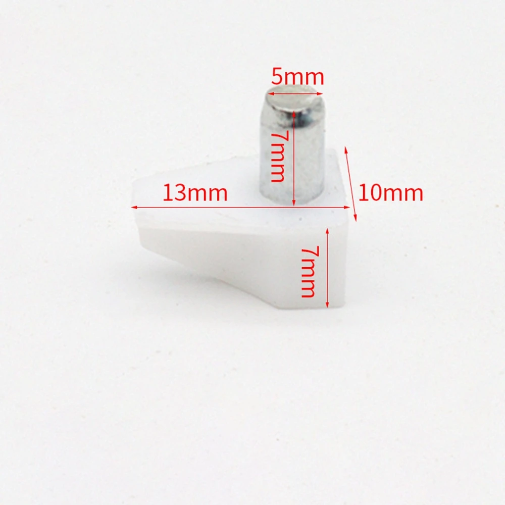 

Glass 20Pcs Seperator Board Supports Cabinet Shelves Support Home Improvement Furniture Bracket Holder Shelf Studs Pegs
