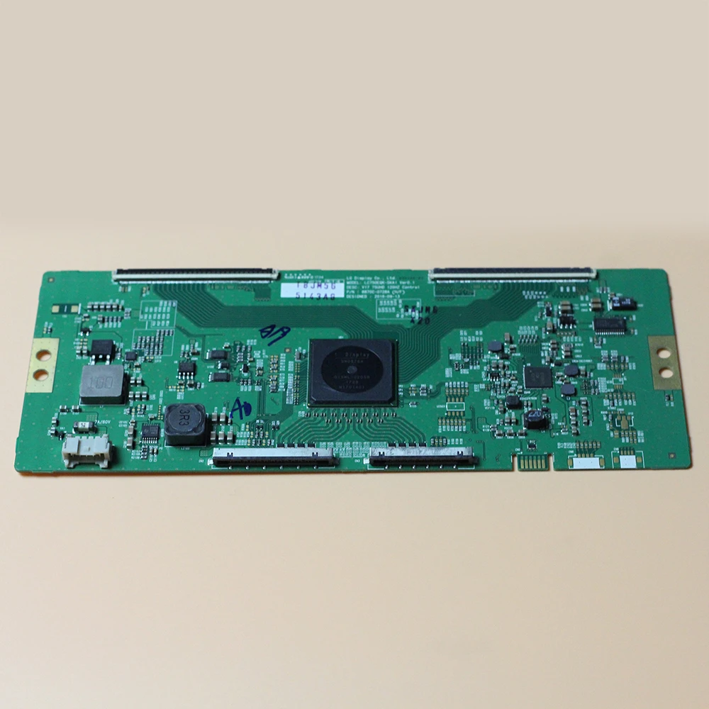 Imagem -03 - Placa T-con Original para tv 6870c 0728a 6870c 0728a V17 75uhd Controlo 120hz V17 75uhd 120hz