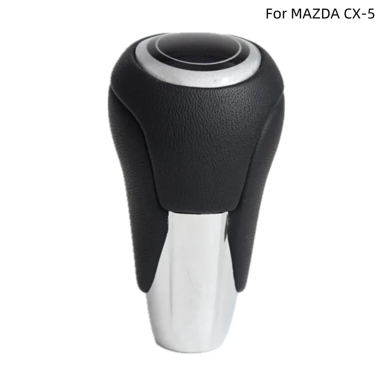 

for Leather Wrapped Gear Shift Lever for Mazda CX-5 Automatic Transmission Handball Gear Head Ball Head Shift Knob