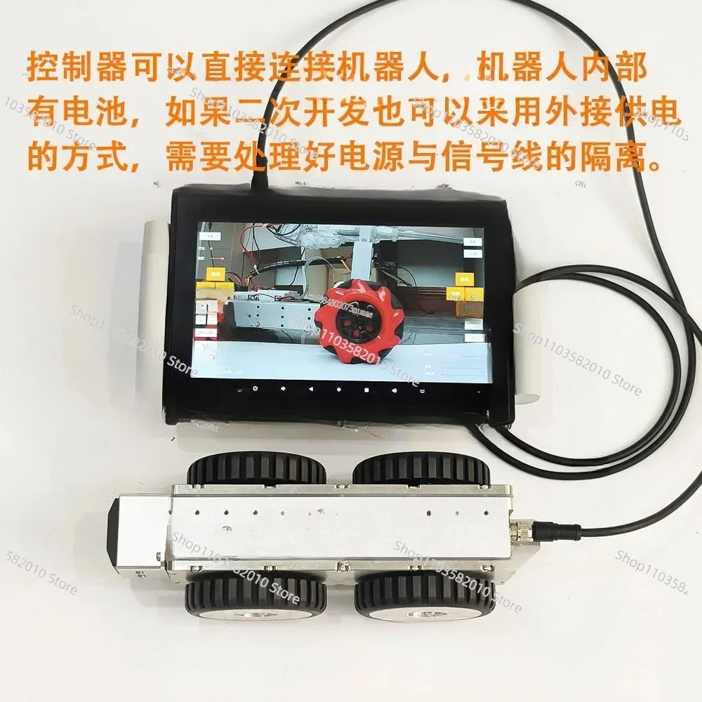 Pipeline Inspection Robot, Support Secondary Development, Analog Signal RS485 Underwater Robot, Remote Control Car