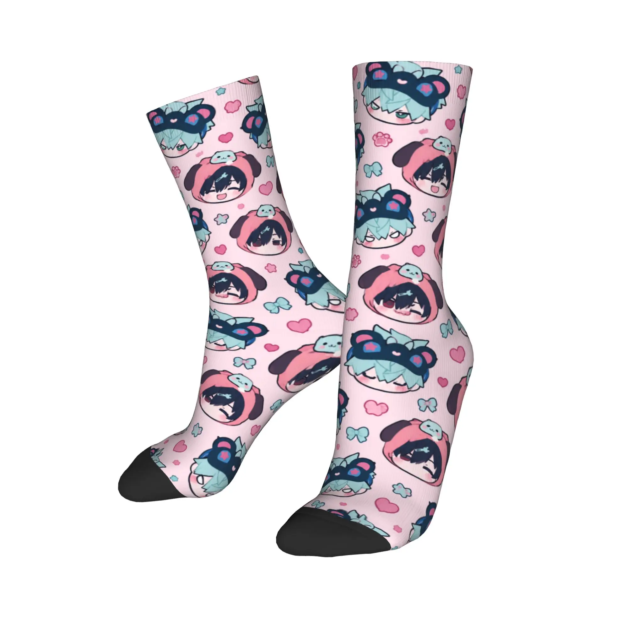 Ivantill Till Alien Stage Chibi Graphic Stockings  Custom Trendy Socks Spring Non Slip Socks Adults Men Breathable Socks