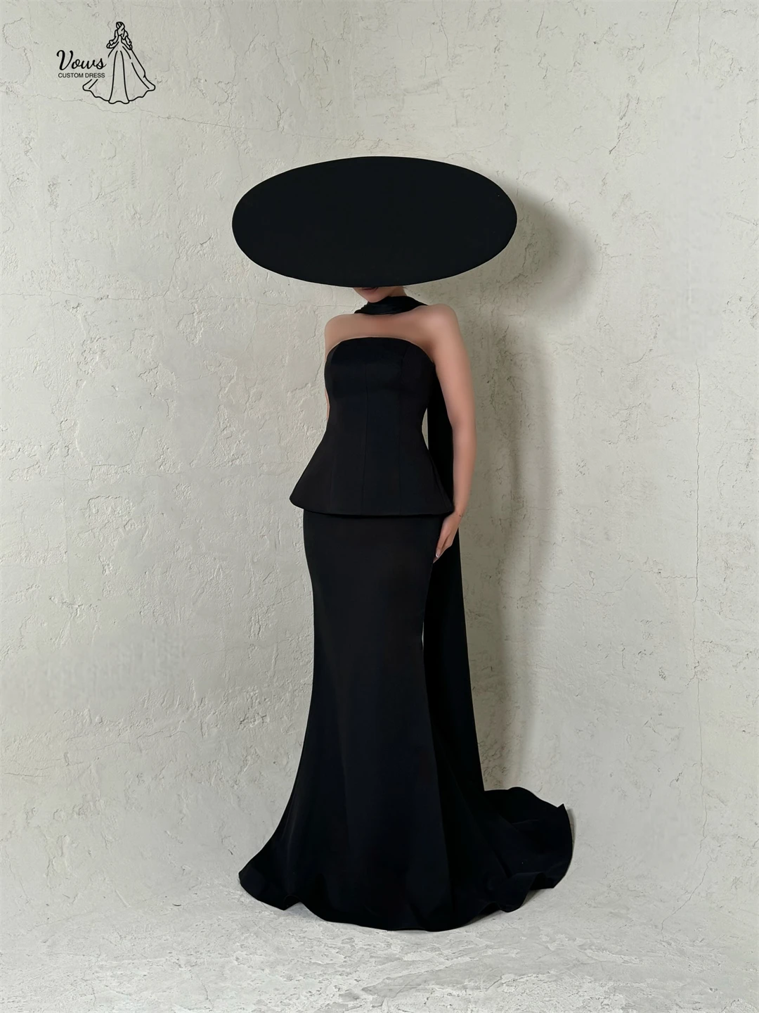 Vows Luxury Prom Dresses 2025 Ribbon Custom Made Dresses for Special Events Fishtail Skirt Satin Cloth Ball Gown Dress Evening