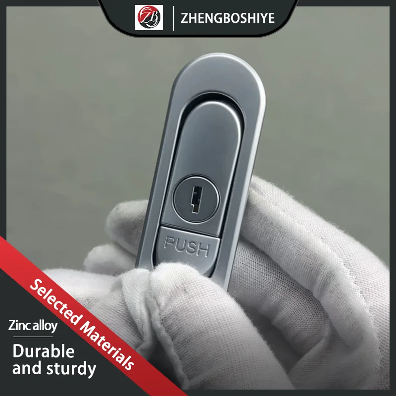 

（3 pcs）Zinc Alloy Stamping Bouncing Flat Lock Industrial Activity Sturdy Lock Industrial Machinery Equipment Box Type