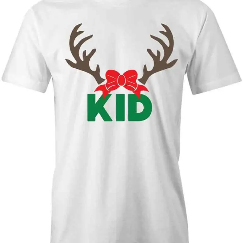 

KID REINDEER T Shirt d Cotton CHRISTMAS CLOTHING S1WCA573