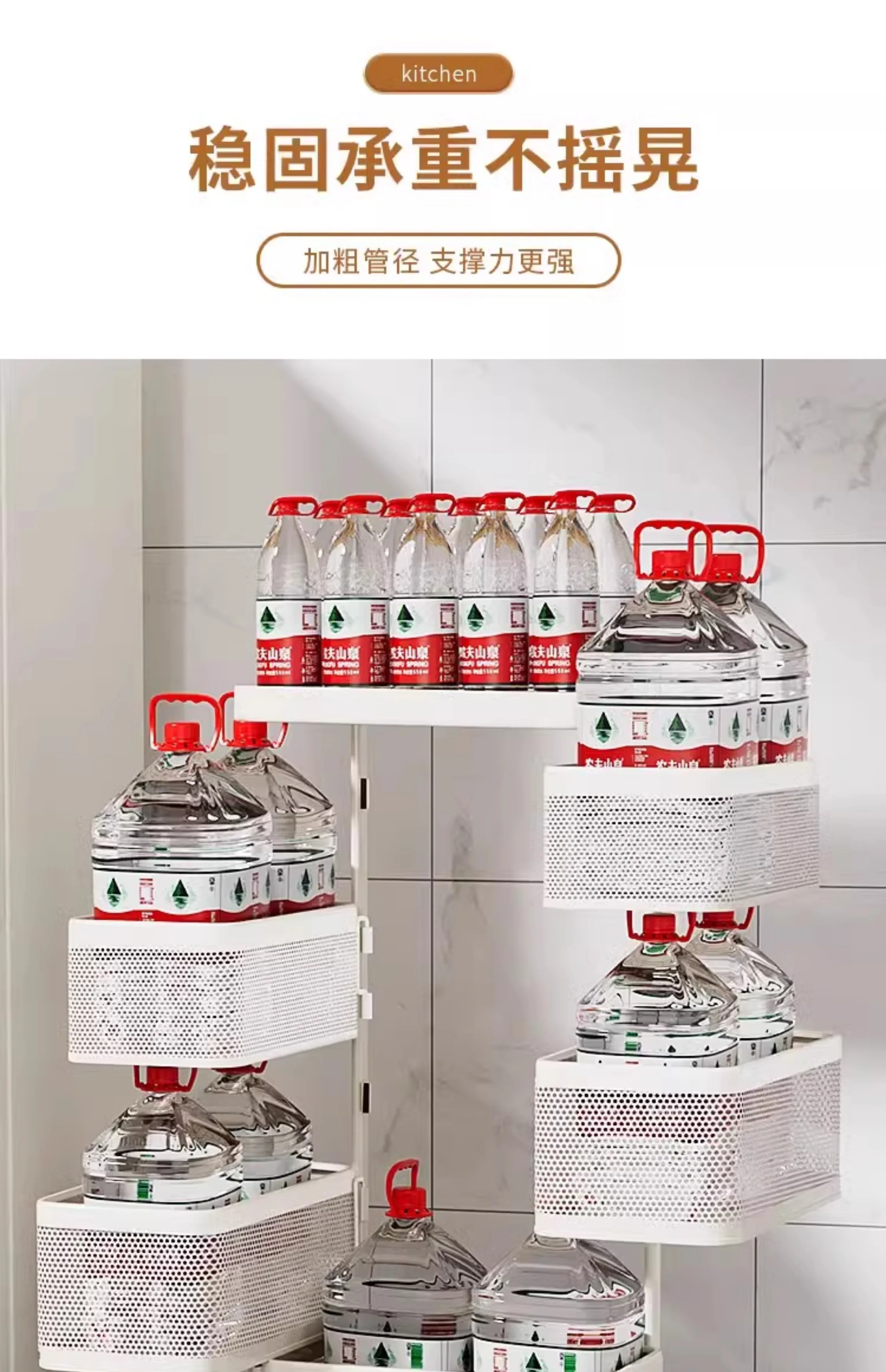 Carrito Bookshelf Mobile Kitchen Trolley Organizer with Wheels Gap Mobile Bookshelf Trolley Household Storage Rack 트롤리 수납선반