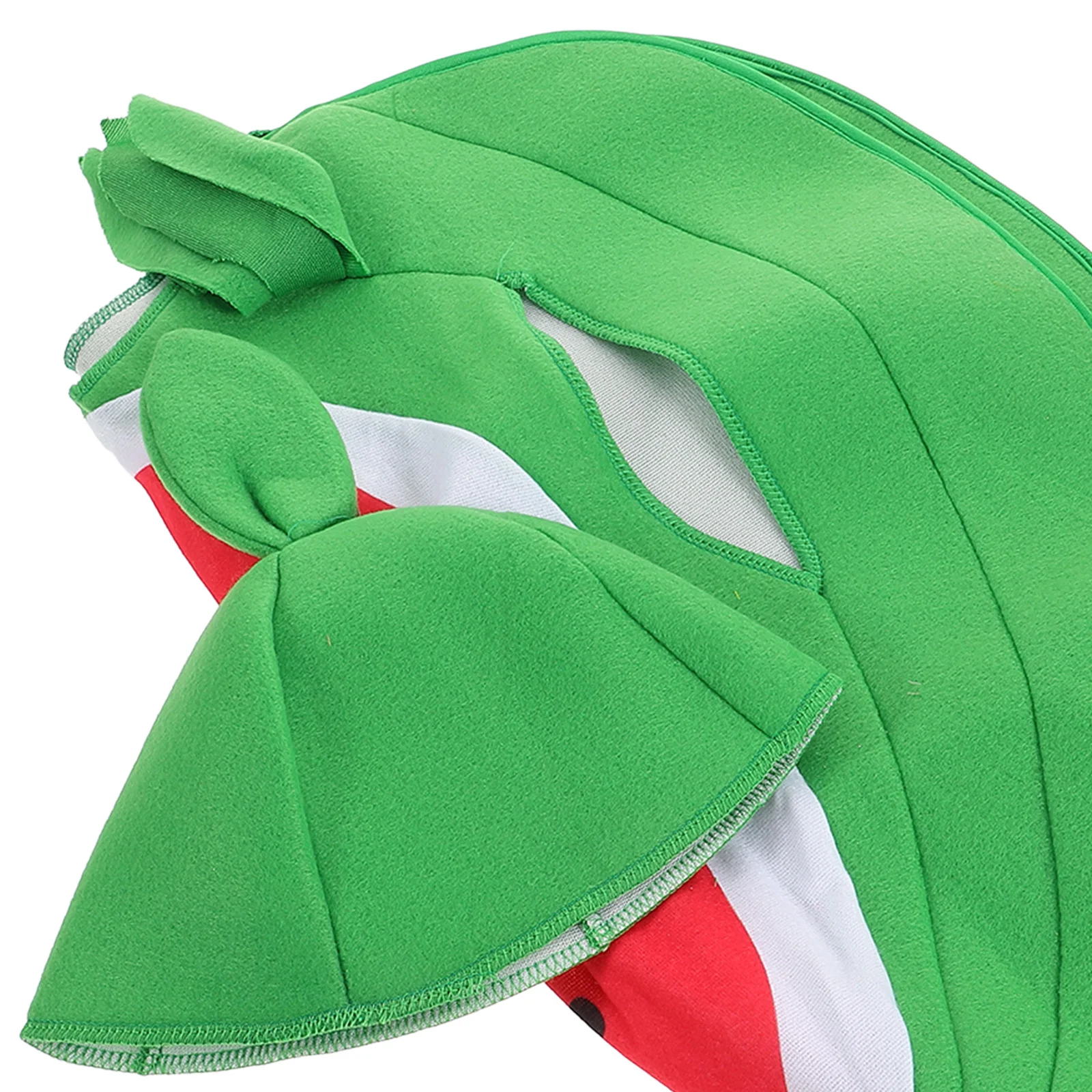 1 Juego de disfraz de sandía para niños, tela suave, colores brillantes para puesta en escena, fiesta, juego de rol, traje de vestir de frutas