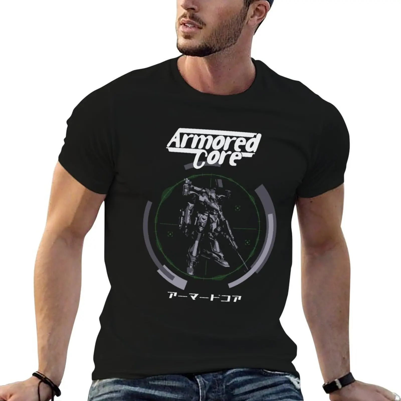 Armored Core - Mecha T-Shirt Fitness Quick Dry Short Sleeve Top