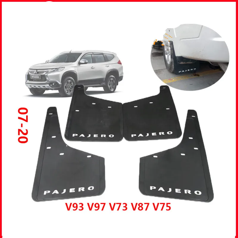 

Брызговики для Mitsubishi Pajero Montero 2007-2021, брызговики