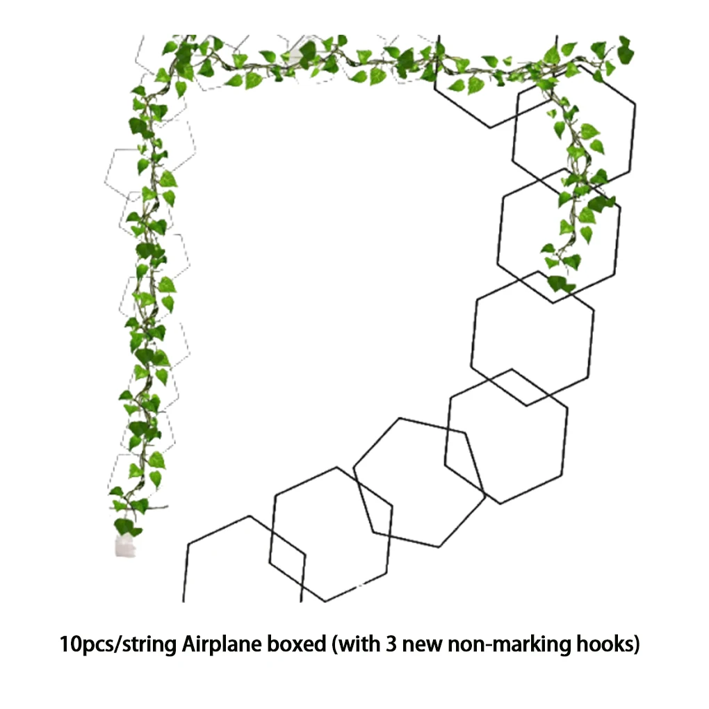 

Pack of 10, chain plants, wall planter plants plant vine and durable material, design yourself, suitable indoor