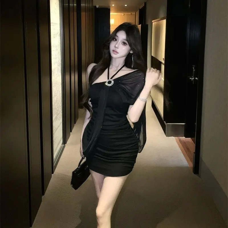 Kleider für Damen, rosa, Sommer-Seide, knöchellang, Blütenblatt-Ausschnitt, Blumendruck, Meerjungfrau-Sommerkleider, Resort, Boho, Festival, leichte Passform