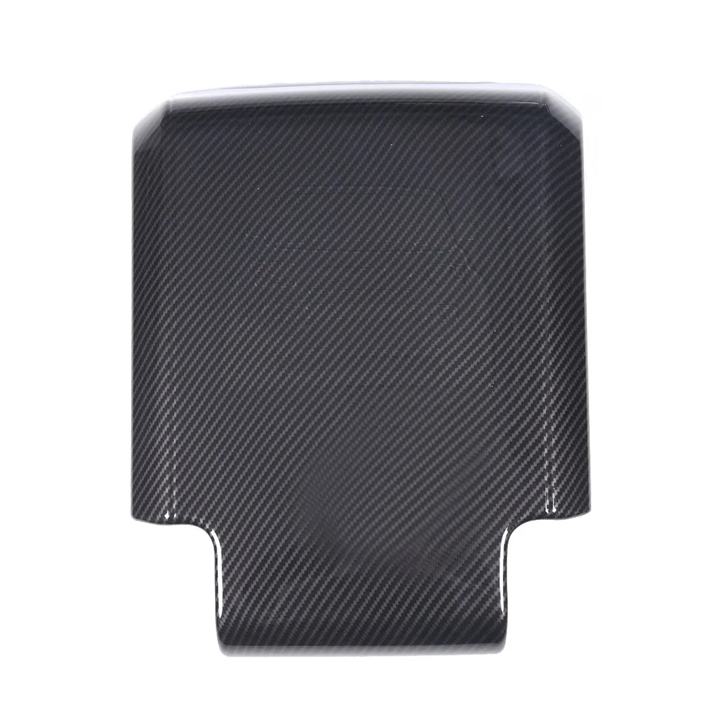 

Interior Enhancement Armrest Box Cover Trim for Land Rover Defender 90 110 2020 2023 Carbon Fiber Look Protection