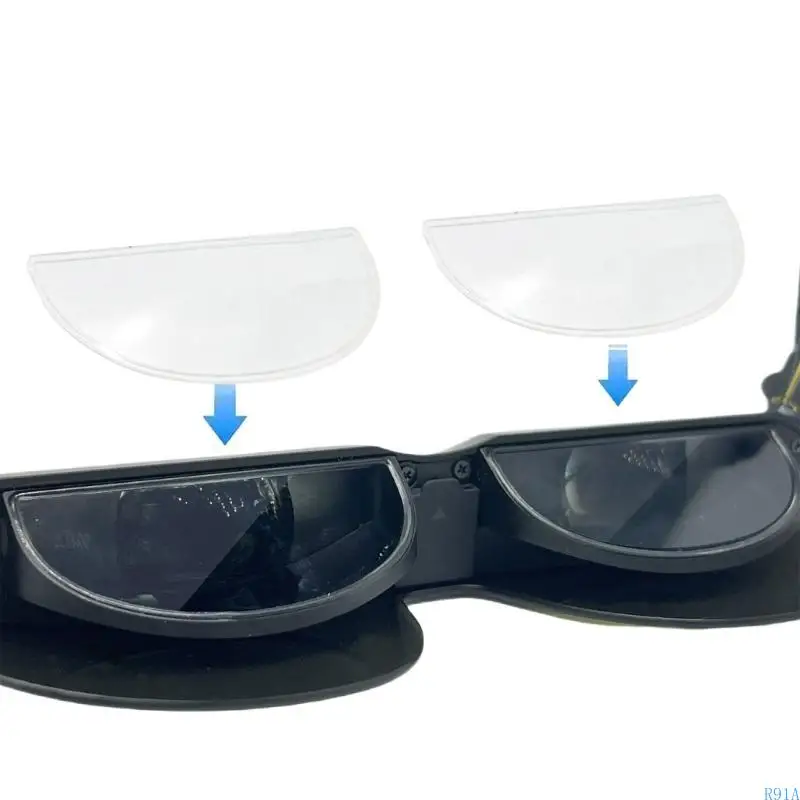 R91A 1Set AR Glasses Lens Film Protectors Scratch Resistant High Optical Claritys for Air 3/2 AR Glasses Daily Use