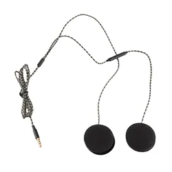 1 Stuks Motorfiets Helm Headset Luidsprekers Voor Ios Android Mp3 Computer En Andere 3.5 Interface Audio-Apparatuur