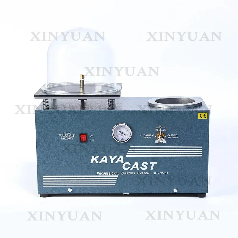 Jewelry Vacuum Casting Machine CM01 – 2L Lost Wax Cast, Vacuum Investing & Casting Combination