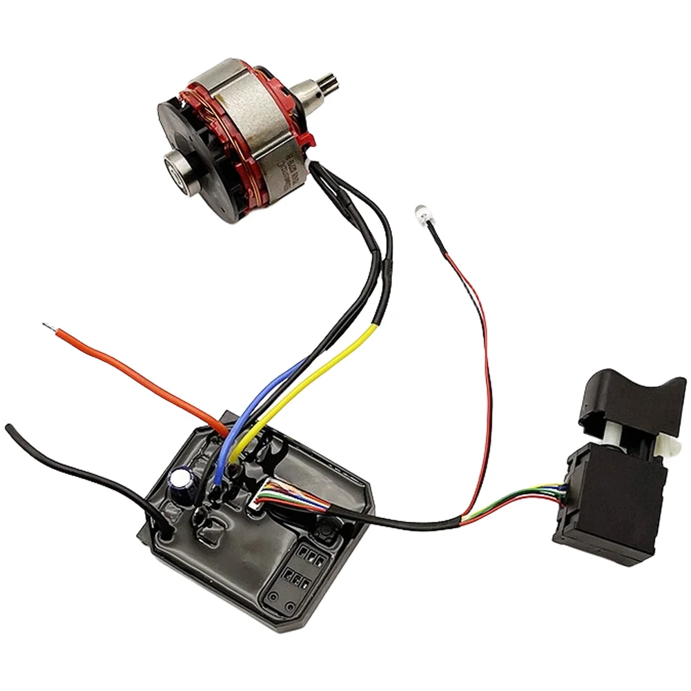 4815 Brushless Motor Assembly Including Control Board Switch For Compatible with 2106 Motor Assembly Black 10x10x5cm