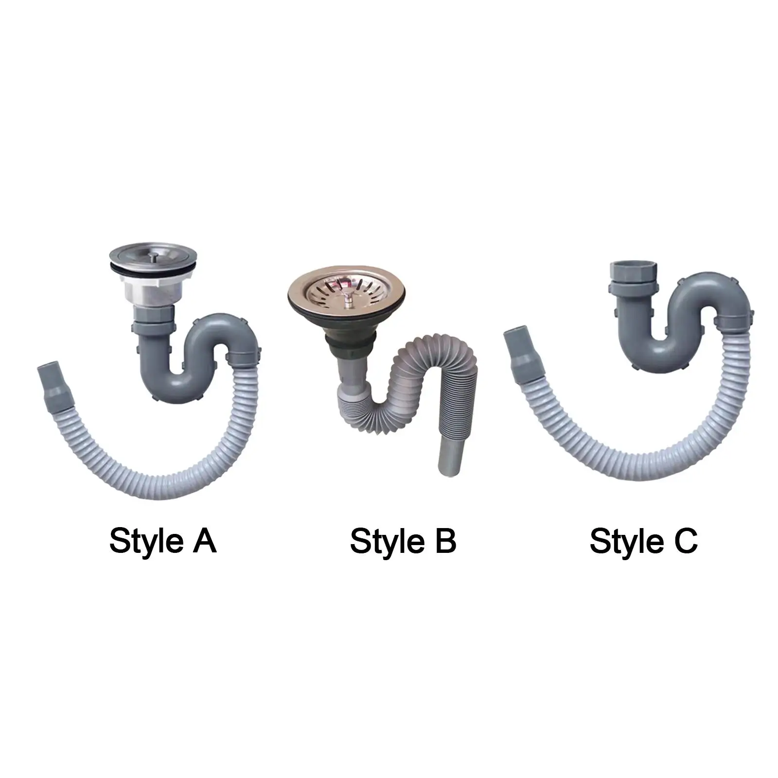 Sink Drain Pipe Plumbing Accessories Deodorant Sink Sewer Tube for Bathtub