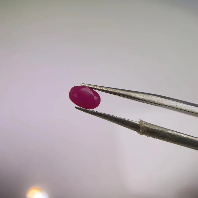4x6mm Natural Artifical and Natural Ruby for Fine Jewelry DIY for Earring and Ring and Pendant