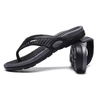 Massage Flip Flops for Men Summer Breathable Beach Shoes Sandals Men Luxury Flip Flops Breathable Plus Big Size Men Slippers 46 6