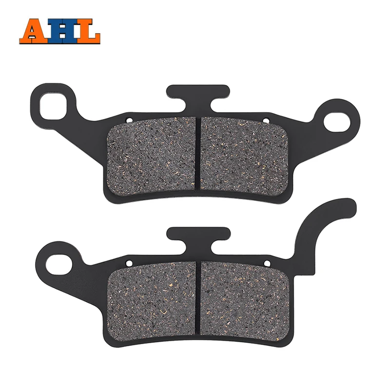 AHL Motorcycle Semi-Organic Metal Front Brake Pads For YAMAHA YYW125 Y/Z/A/B/D/E/F Zuma Rear Drum HW125 YW125 HW150 Xenter FA492