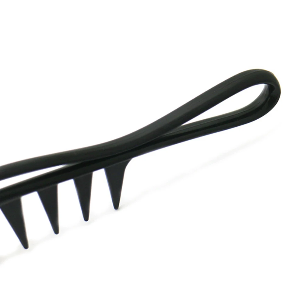 

5pcs Fish Tooth Comb Lightweight Durable Wide Teeth Hair Comb Anti-Static For Salon Home Barber Accessories All Hair Types