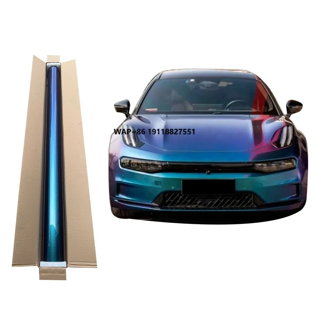 

High Gloss Chameleon Series PET Self-Adhesive Car Wrap Vinyl Roll Quick Shipment Wrap Vinyl Film Self-Healing Vinyl Warp PPF
