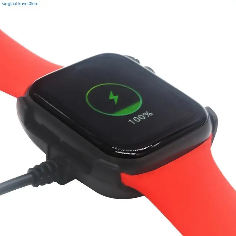 N2UB USB Cable Charging Dock Cradle Adapter with Clip for HW22 Smartwatch