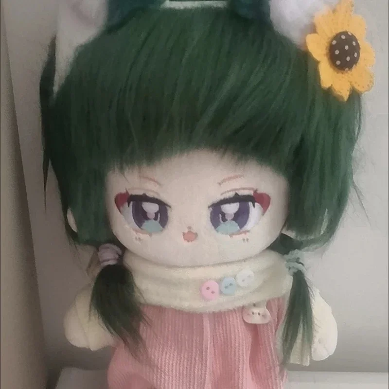 20cm Maomao oficial diarios muñeca  algodón Poseable Kawaii Anime Cosplay vestir Plushie figura  peluche juguete colección regal