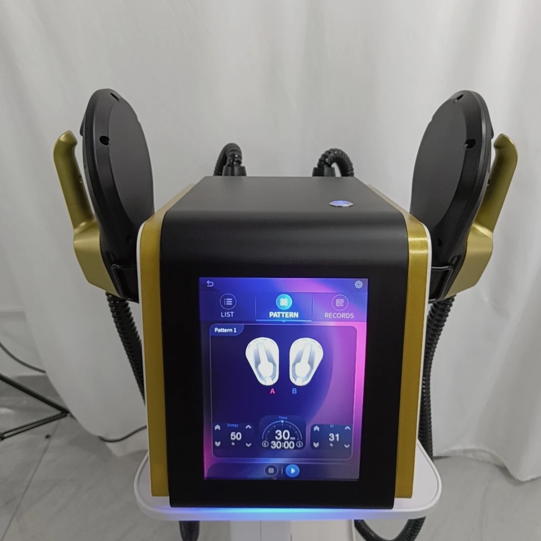 EMSZERO para esculpir el cuerpo 15T HI-EMT RF | Estimulador muscular con 12 programas | Para entrenamiento de pérdida de peso en casa/gimnasio