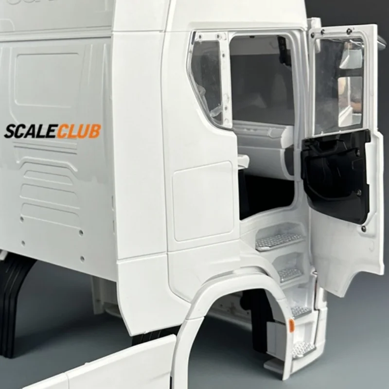 SCALECLUB 770S Cab Kit 1/14 RC Tractor Truck Trailer Cabin With Dashboard Open Door For Tamiya RC 1/14 Truck Parts Accessories