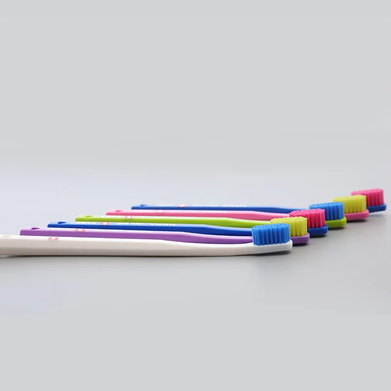 노나 초극세사 칫솔, 스위스 스타일 5460 고밀도 수동 칫솔, 부드러운 세척 및 잇몸 관리, 홈 세트,