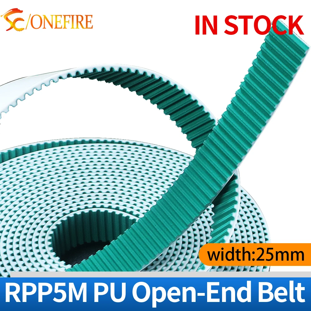 

RPP5M Polyurethane Open-End Belt Transmission Belt for 25mm width for Large format printer