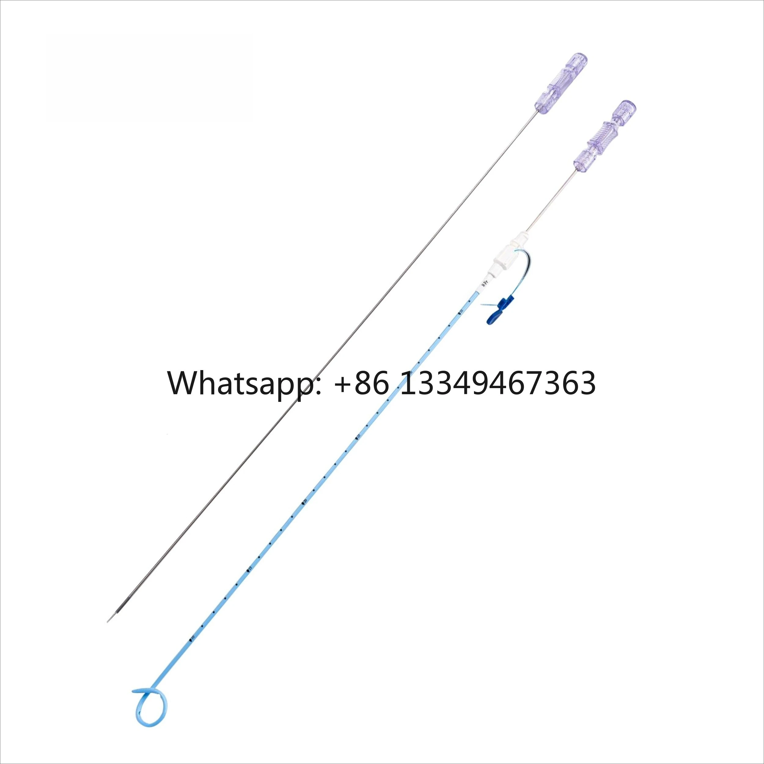 Single Step Disposable Percutaneous Drainage Catheter Kit Multi-Purpose 6-16Fr