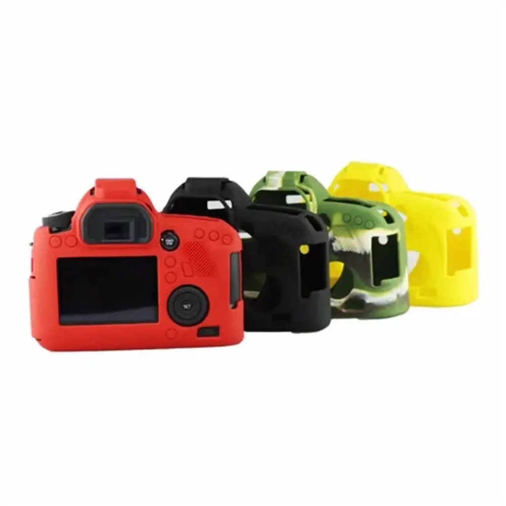 6D Soft Silicone Armor Camera Body Case For Canon EOS 6D Protective Rubber Cover Skin