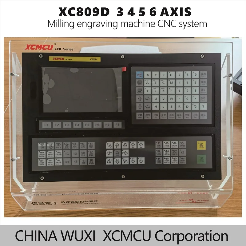 Imagem -03 - Xcmci-g-code Sistema de Controle Cnc Usb Suporta Offline Milling Boring Tapping Drilling Feeding Eixos Eixos Eixos Eixos Xc809d