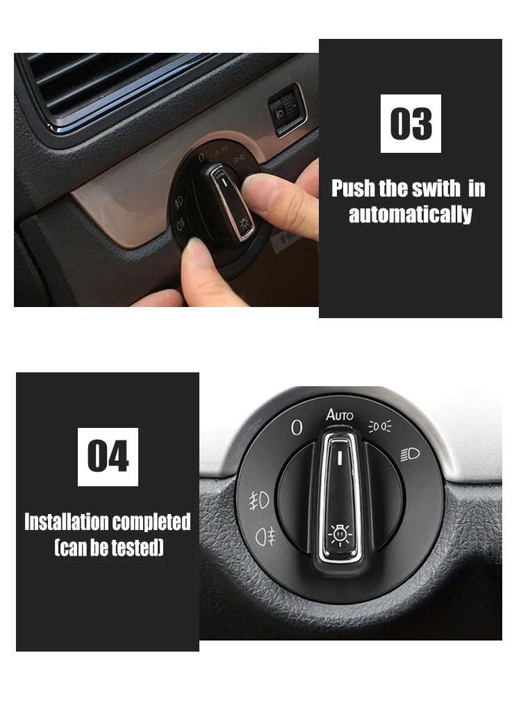 Auto Scheinwerfer Lampe Control Schalter Licht Sensor Fit für Volkswagen Golf MK4 für Passat B5 Polo Bora Sharan Alhambra 1C 0941531 – Detail 7