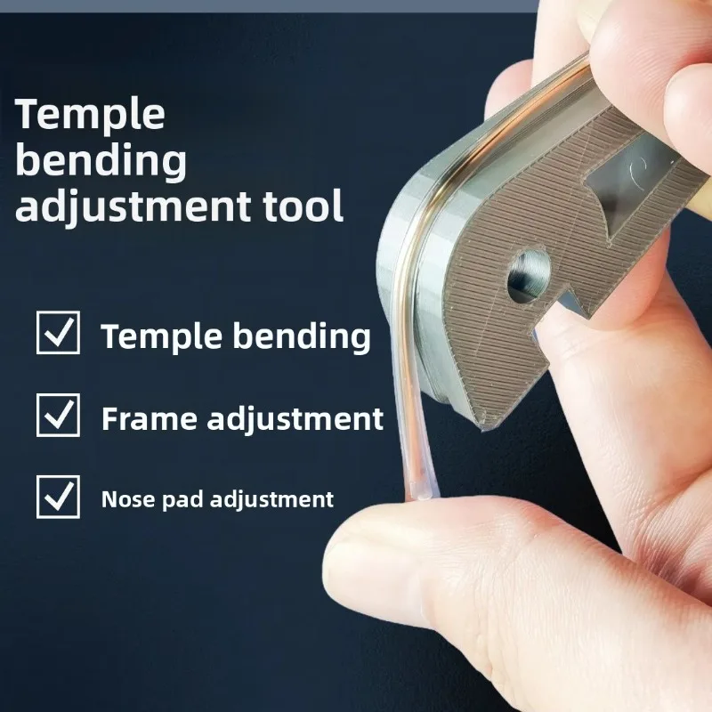 Sunglasses Frame Bending Tool Glasses Frame Adjuster Eyeglass Curvature Adjuster Tool Glasses Frame Bender Temple Arm Nose Pads