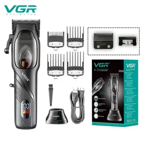 Vgr V 269 pelo Clipper profesional inalambrico Barber trimmer maquina de corte portatil pantalla digital trimmer para hombres Ali Express