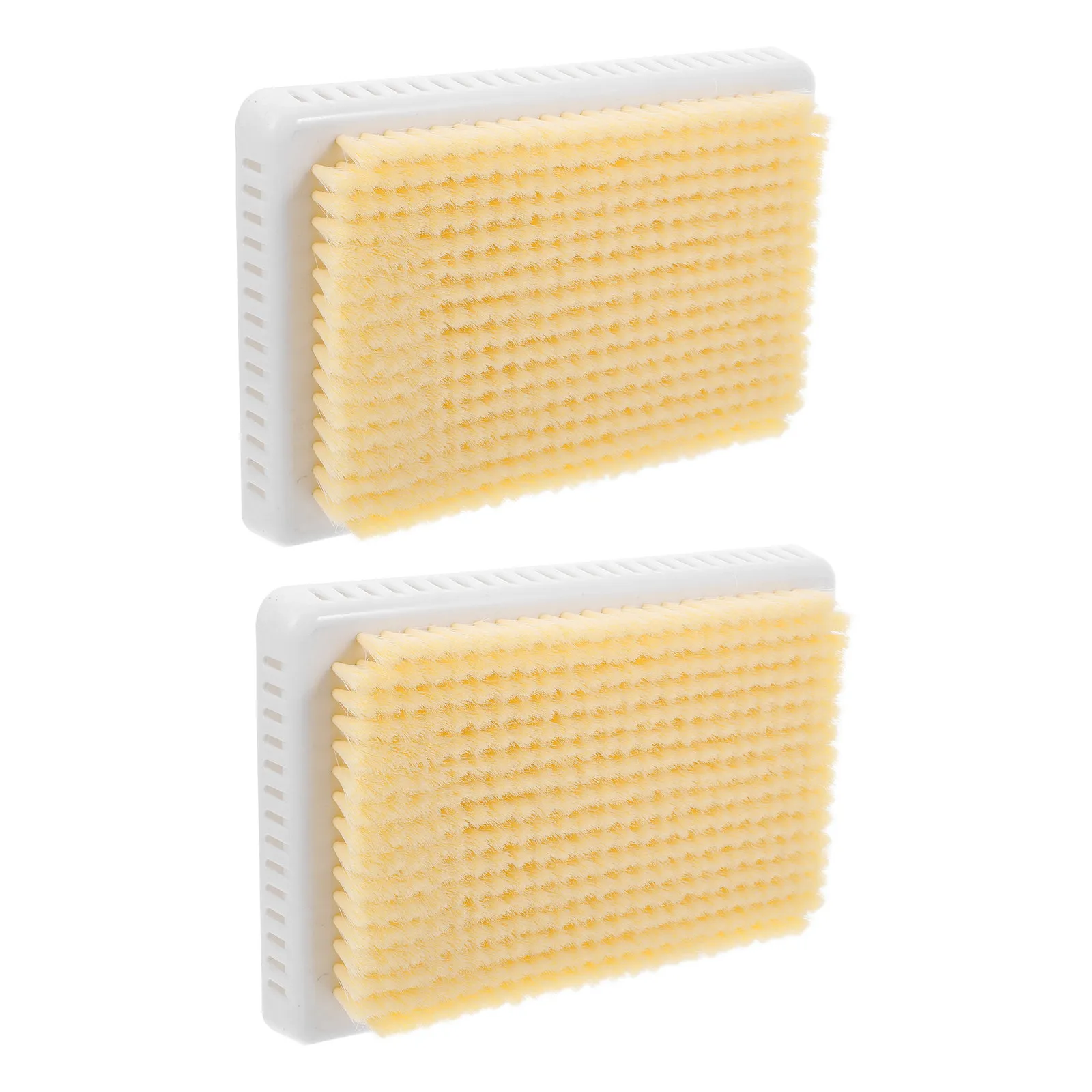 

2Pcs Wall Mounted Back Scrubber Exfoliating Bath Massager Pad Strong Bristles No Hand Needed Shower Body Cleaning Back