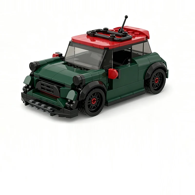 City Car Model MOC Building Bricks F56 High-Performance Racing Car Modular Technology Gifts Holiday Assemble Children Toys Suit
