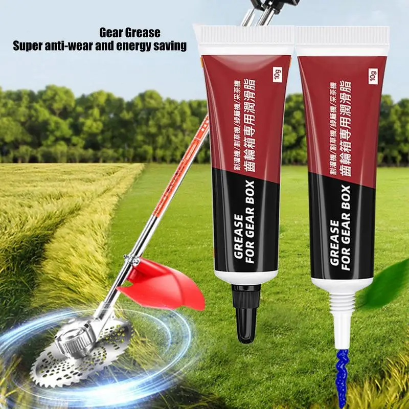 Lawn Mower Grease Gear Grease Multi-Function Lubricant Long-Lasting Refueling Nozzle Thread Design For Hedge Trimmers Tea