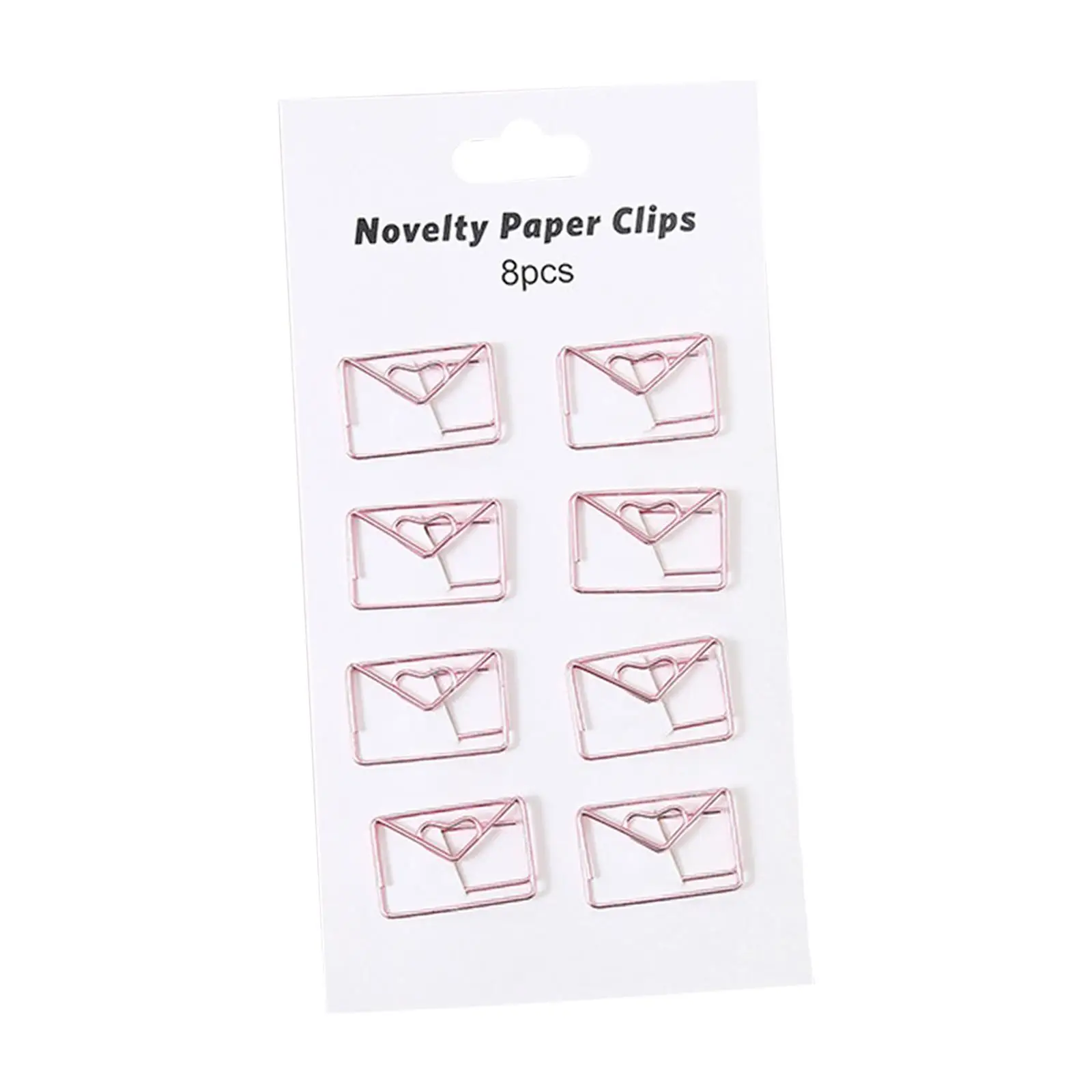 2-4pack 8x Novelty Paper Clips Metal Party Invitation Card Document Organization
