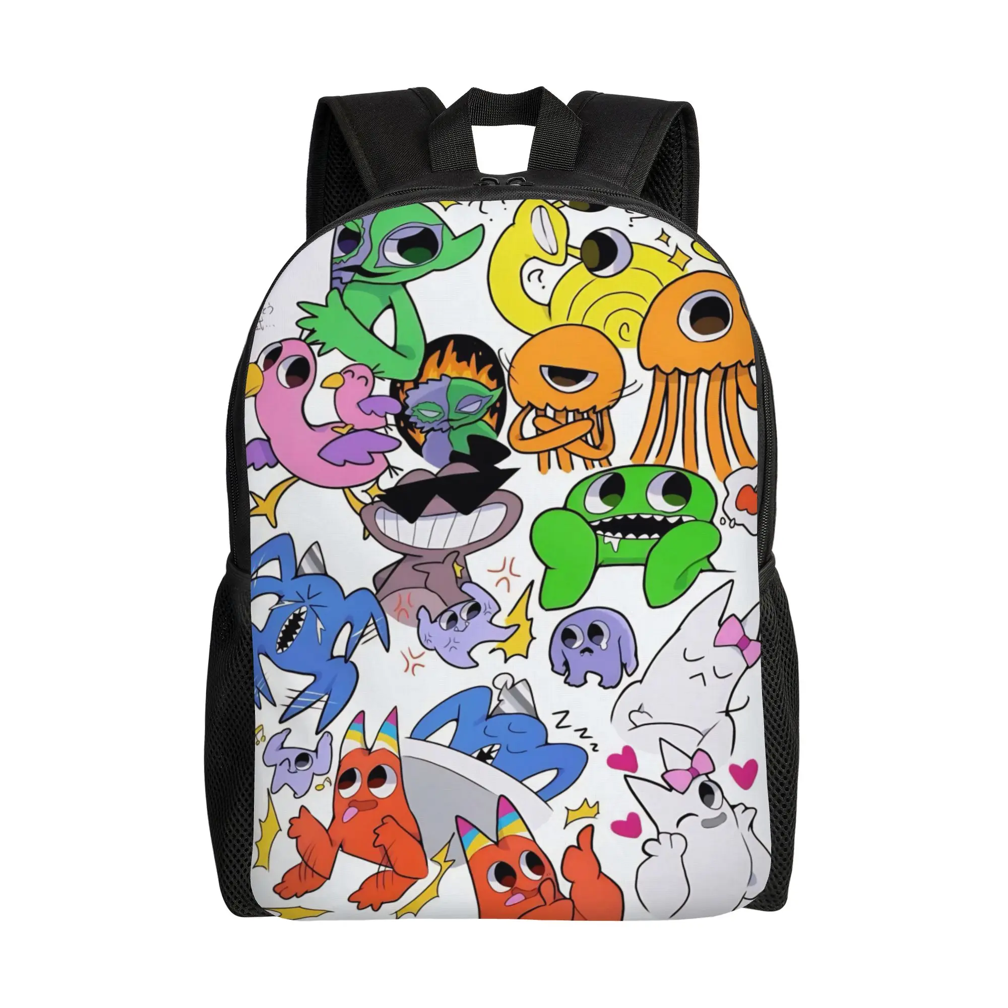 Gartens Banbans Horror Game Cool Backpack Durable Student Work  Daypack for Men Women Laptop Shoulder Bag