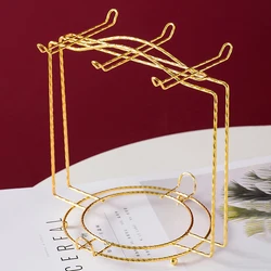 Coffee Cup And Saucer Display Rack Hold 6 Coffee Cups And 6 Plates Kitchen Draining Rack Durable Modern Mug Stand For Countertop