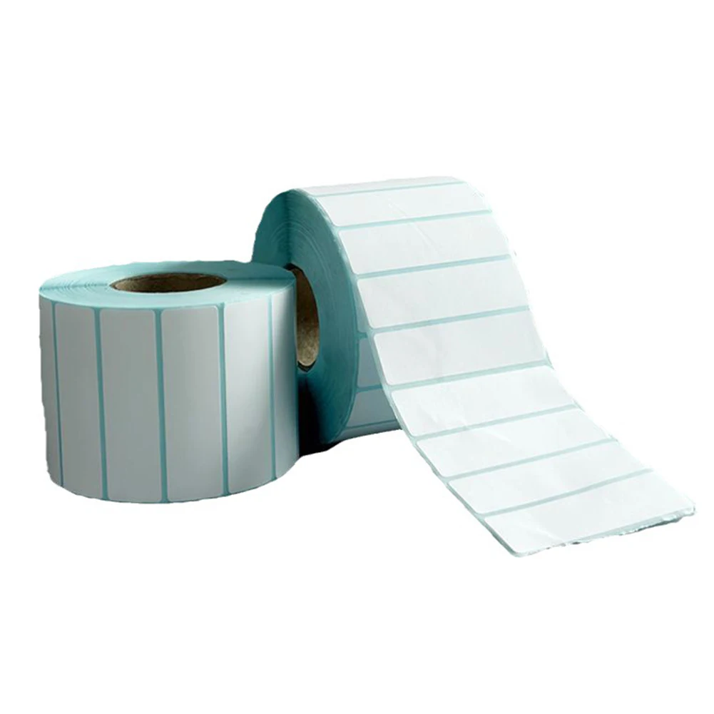 Great For Logistics Self-adhesive Labels Labeling Stickers Thermal Printing Paper Roll Accessory 2000 Sheets Per Roll