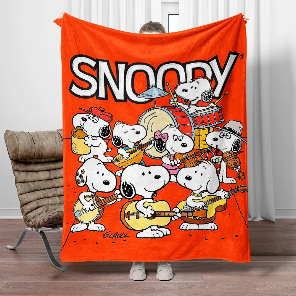 

Snoopy Blanket Seasonal blankets Used for sofas, beds, living rooms, travel picnics, blankets, gifts, thin blankets