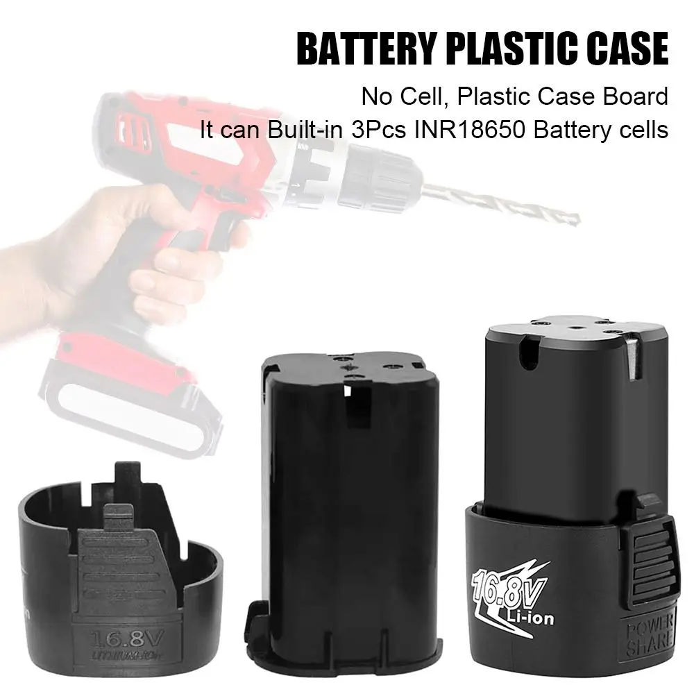 

Lithium Electric Drill Power Tool Accessories Battery Board Cases Electric Drill Circuit Board Battery Plastic Case