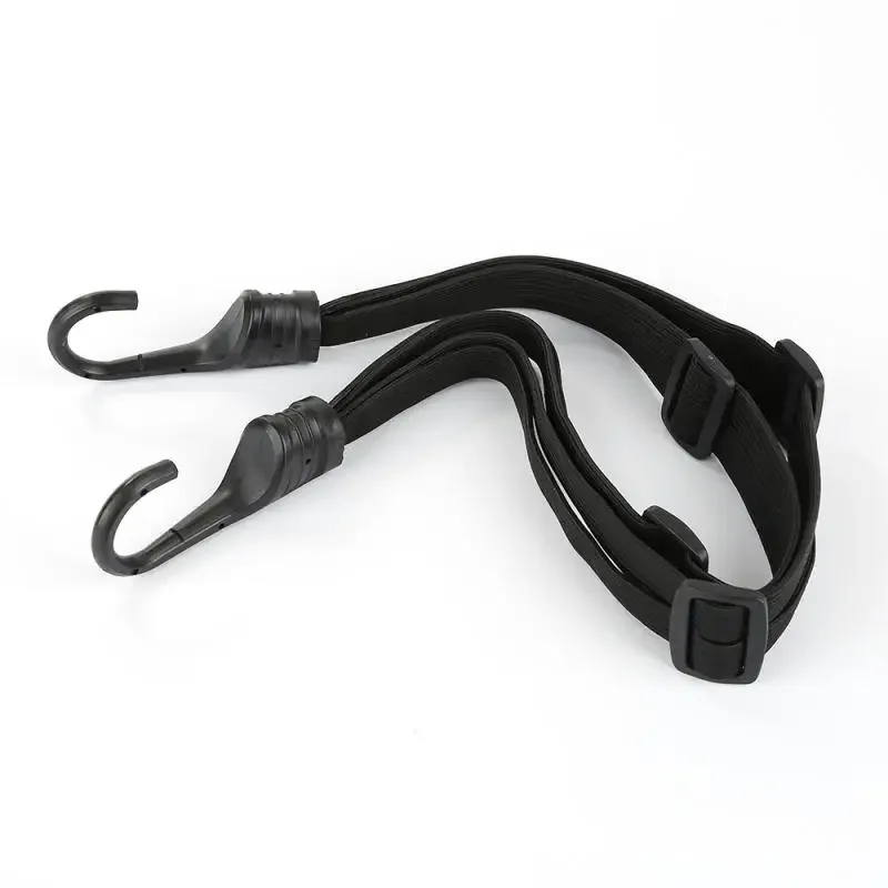 60cm Motorcycle Luggage Belt Helmet Gear Fix Elastic Buckle Rope High Strength Retractable Protection motorbike