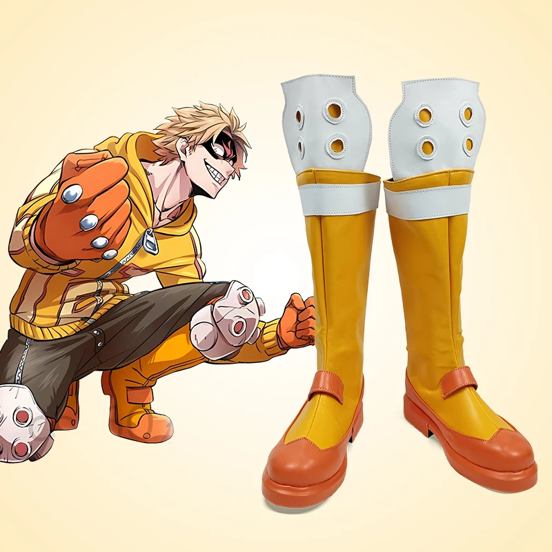 

Anime My Hero Academia Uraraka Ochako Snipe Utsushimi Kemy Fatgum Cosplay Shoes Boots Men Women Halloween Party Costume Prop