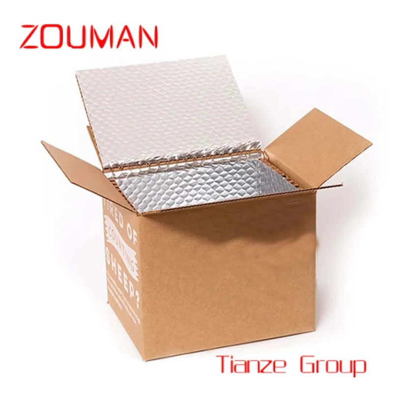 Custom , Freezer Meat Defrost Packaging Food Shipping Corrugated Freezer Box for Shipping